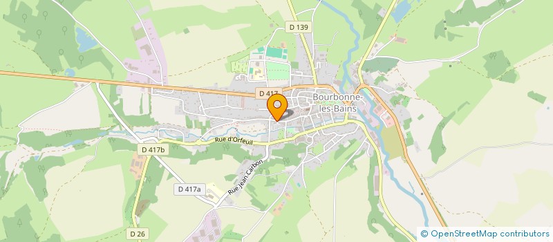 localisation de l'entreprise MONSIEUR ALEXANDRE GODREAU à BOURBONNE-LES-BAINS