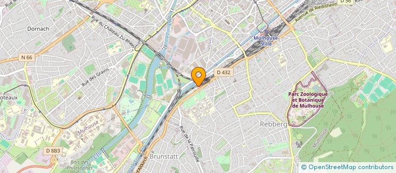 localisation de l'entreprise MONSIEUR ALEXANDRE GOETZ  MULHOUSE