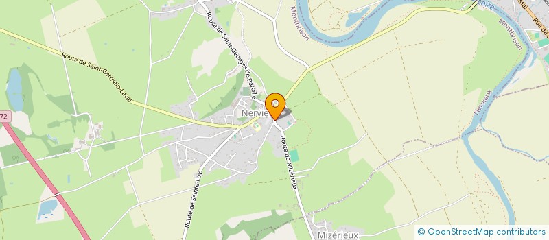 localisation de l'entreprise MONSIEUR ALEXANDRE GOLZIO  NERVIEUX