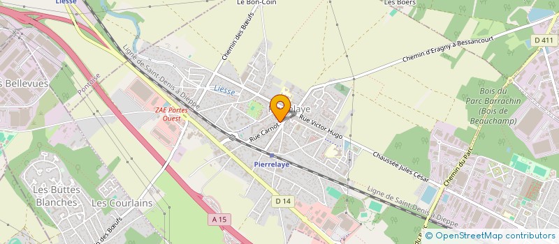 localisation de l'entreprise MONSIEUR ALEXANDRE GOMES DIAS à PIERRELAYE