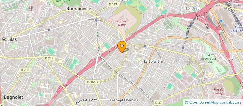 localisation de l'entreprise MONSIEUR ALEXANDRE GONCALVES à ROMAINVILLE