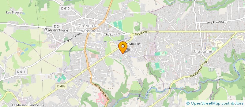 localisation de l'entreprise MONSIEUR ALEXANDRE GONIN  GREZIEU-LA-VARENNE