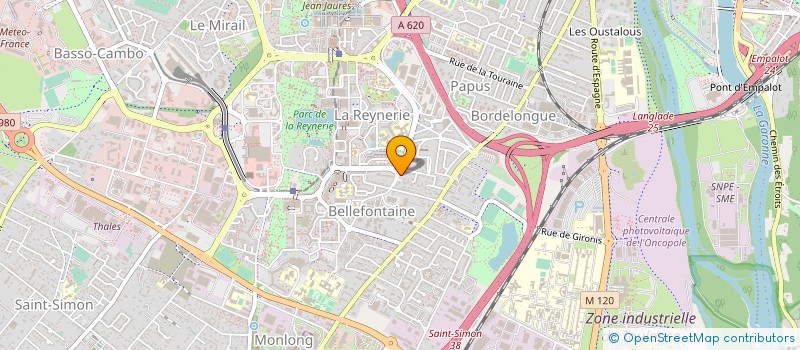 localisation de l'entreprise MONSIEUR ALEXANDRE GONZALES à TOULOUSE