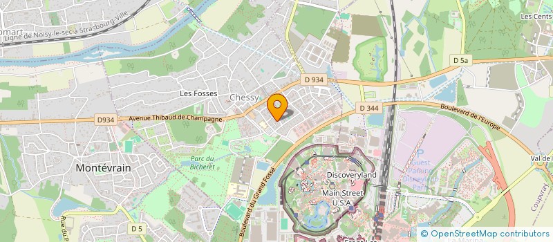 localisation de l'entreprise MONSIEUR ALEXANDRE GONZALEZ CUTILLA  CHESSY