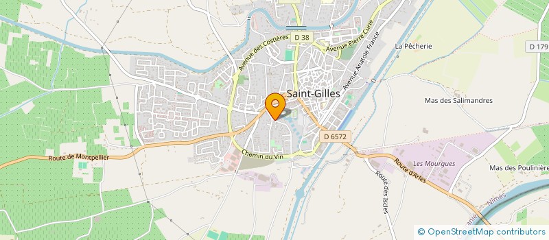 localisation de l'entreprise MONSIEUR ALEXANDRE GORNI  SAINT-GILLES