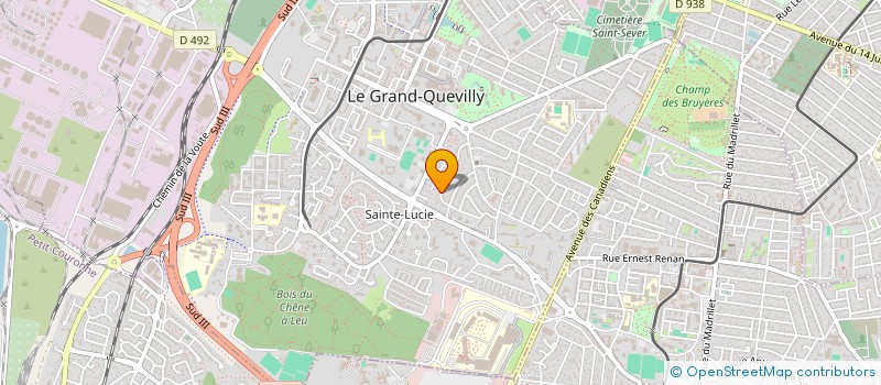 localisation de l'entreprise MONSIEUR ALEXANDRE GOSSELIN à LE GRAND-QUEVILLY