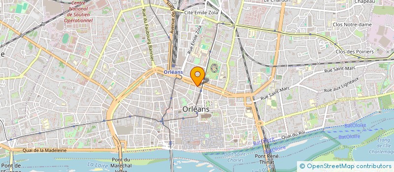 localisation de l'entreprise MONSIEUR ALEXANDRE GOSSELIN  ORLEANS