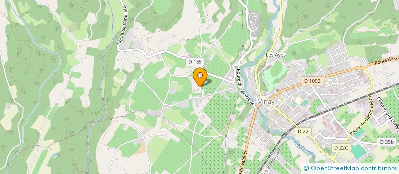 localisation de l'entreprise MONSIEUR ALEXANDRE GOTTI  VINAY