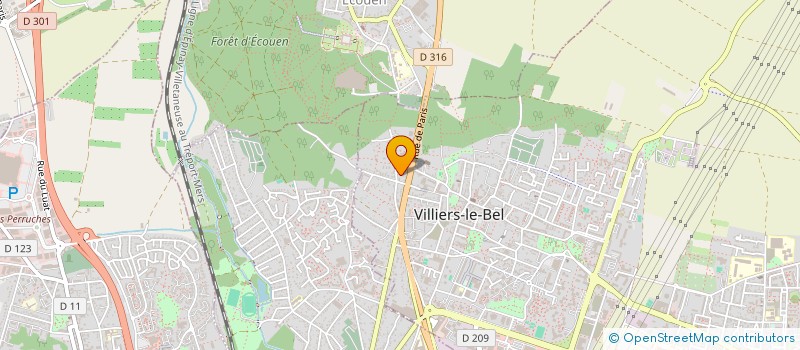 localisation de l'entreprise MONSIEUR ALEXANDRE GOUGEON à VILLIERS-LE-BEL