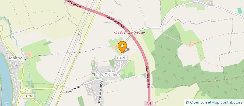 localisation de l'entreprise MONSIEUR ALEXANDRE GOUJET  BETTELAINVILLE