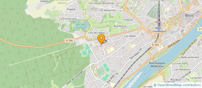 localisation de l'entreprise MONSIEUR ALEXANDRE GOUJON à BLOIS