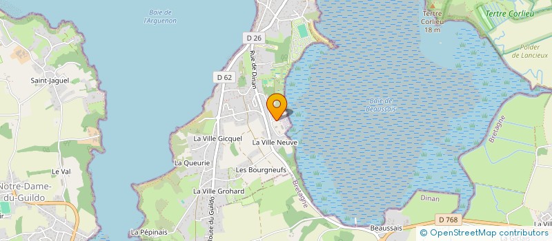 localisation de l'entreprise MONSIEUR ALEXANDRE GOURGA  SAINT-JACUT-DE-LA-MER