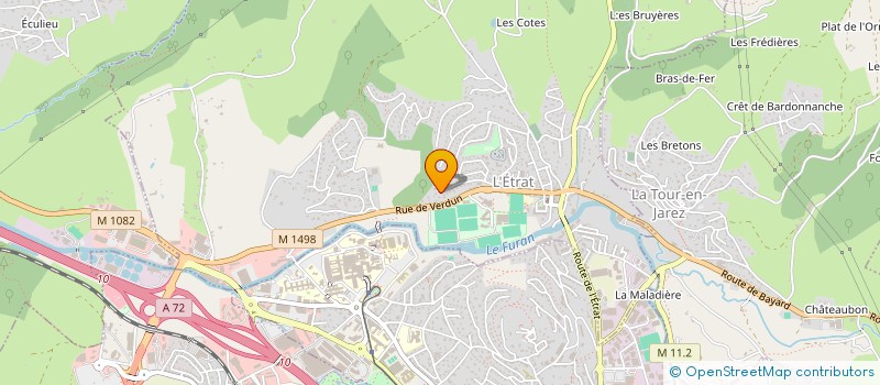 localisation de l'entreprise MONSIEUR ALEXANDRE GOUZI  L'ETRAT