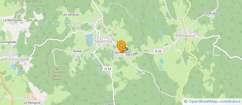localisation de l'entreprise MONSIEUR ALEXANDRE GRANDET à SAVENNES
