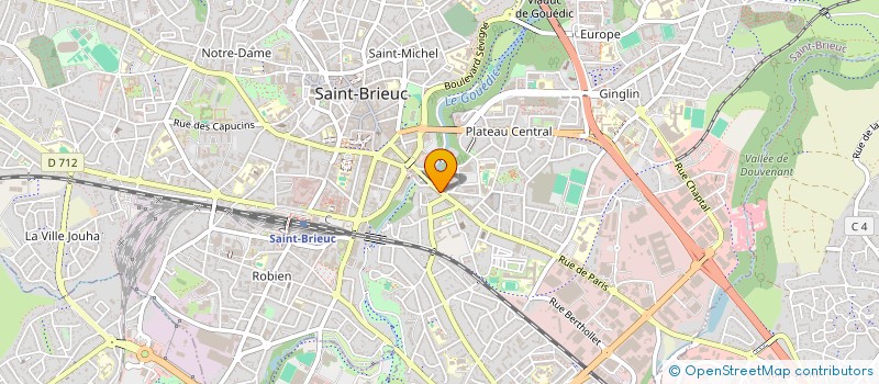 localisation de l'entreprise MONSIEUR ALEXANDRE GRATIEN à SAINT-BRIEUC