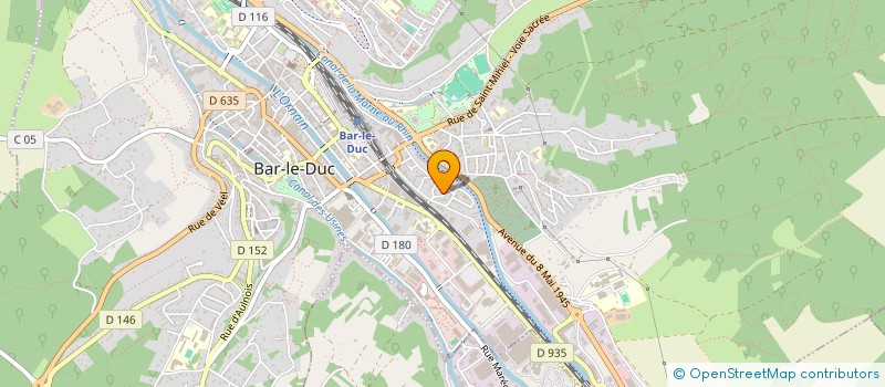 localisation de l'entreprise MONSIEUR ALEXANDRE GRAVIER à BAR-LE-DUC