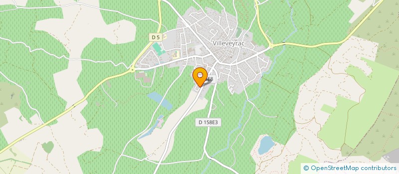 localisation de l'entreprise MONSIEUR ALEXANDRE GRECO  VILLEVEYRAC