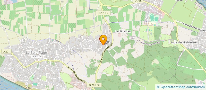 localisation de l'entreprise MONSIEUR ALEXANDRE GREEP  LE BOIS-PLAGE-EN-RE