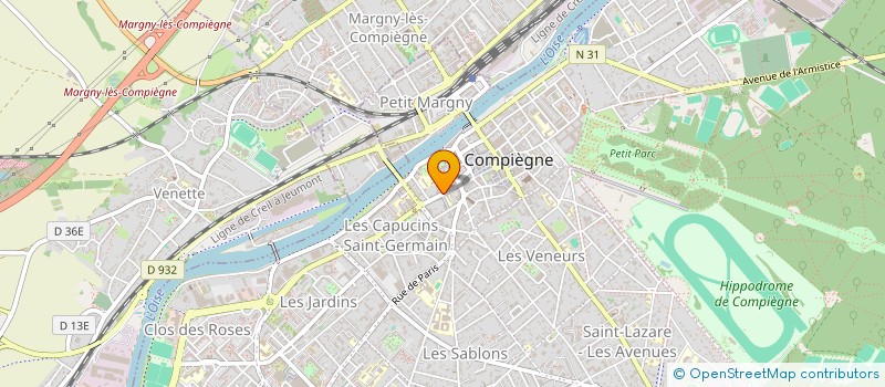 localisation de l'entreprise MONSIEUR ALEXANDRE GREHAN  COMPIEGNE