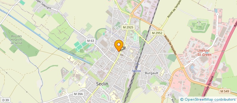 localisation de l'entreprise MONSIEUR ALEXANDRE GRENET  SECLIN