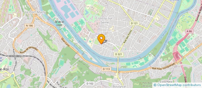 localisation de l'entreprise MONSIEUR ALEXANDRE GRENIER DE CARDENAL à CROISSY-SUR-SEINE