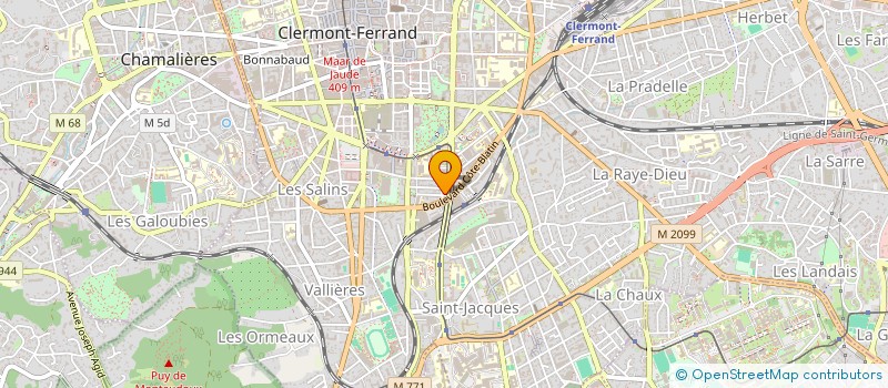 localisation de l'entreprise MONSIEUR ALEXANDRE GRIFFET  CLERMONT-FERRAND