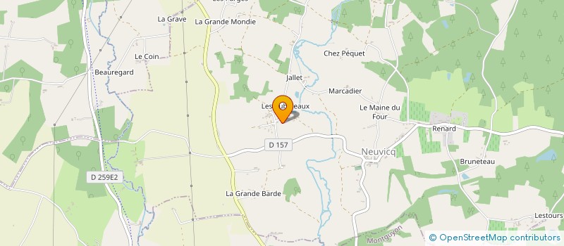 localisation de l'entreprise MONSIEUR ALEXANDRE GRIFFON  NEUVICQ