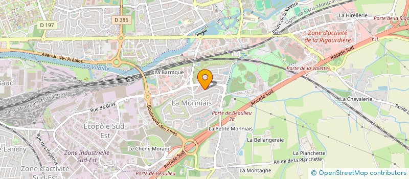 localisation de l'entreprise MONSIEUR ALEXANDRE GRIMALDI à CESSON-SEVIGNE
