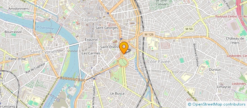 localisation de l'entreprise MONSIEUR ALEXANDRE GRIMAUD  TOULOUSE