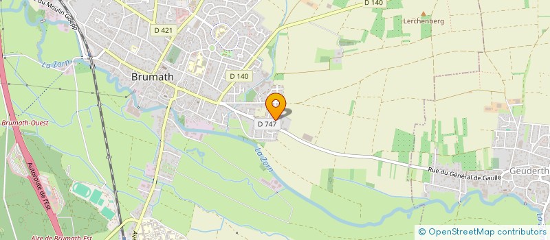 localisation de l'entreprise MONSIEUR ALEXANDRE GROELL  BILWISHEIM