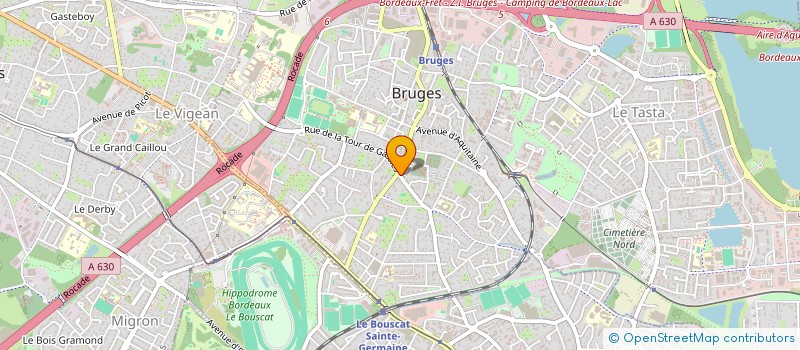 localisation de l'entreprise MONSIEUR ALEXANDRE GROLIERE à BRUGES