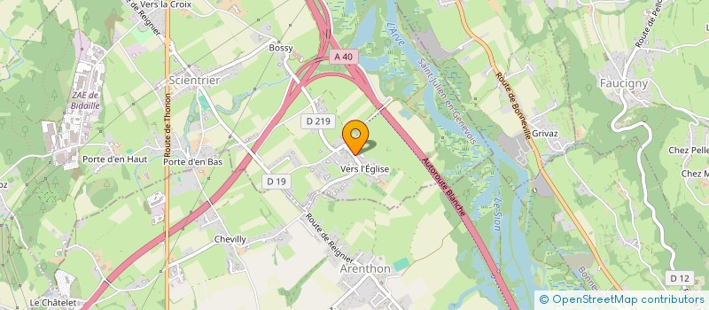 localisation de l'entreprise MONSIEUR ALEXANDRE GRONDIN  SCIENTRIER