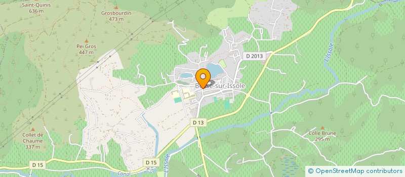 localisation de l'entreprise MONSIEUR ALEXANDRE GROUBET à BESSE-SUR-ISSOLE