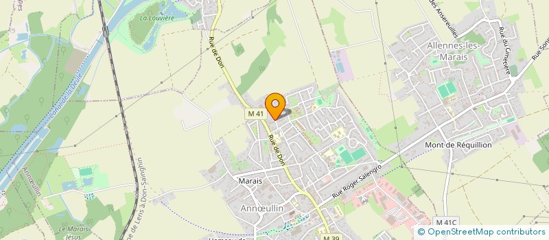 localisation de l'entreprise MONSIEUR ALEXANDRE GRUARD  ANNULLIN