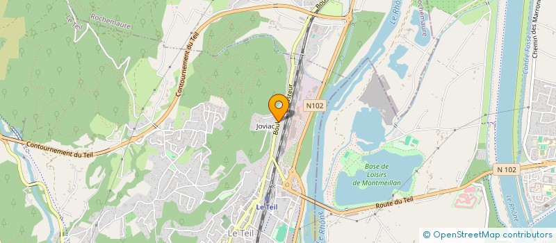 localisation de l'entreprise MONSIEUR ALEXANDRE GRUYERE  LE TEIL