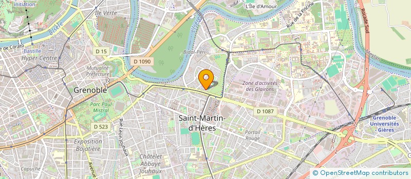 localisation de l'entreprise MONSIEUR ALEXANDRE GUEBERT  SAINT-MARTIN-D'HERES