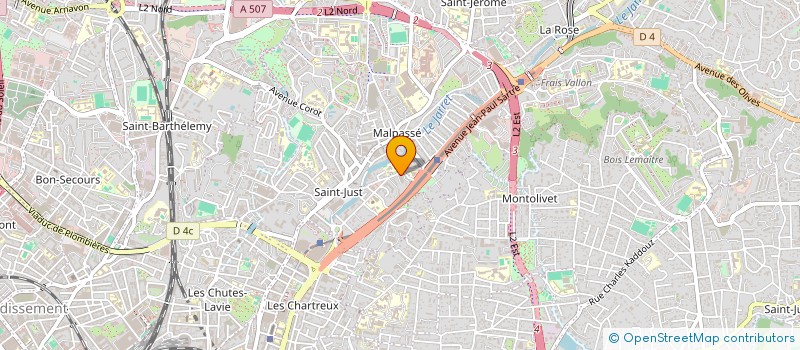 localisation de l'entreprise MONSIEUR ALEXANDRE GUEDJ  MARSEILLE