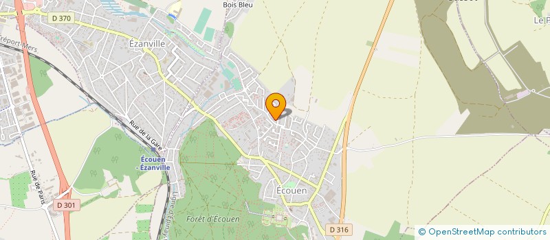 localisation de l'entreprise MONSIEUR ALEXANDRE GUENIN  ECOUEN