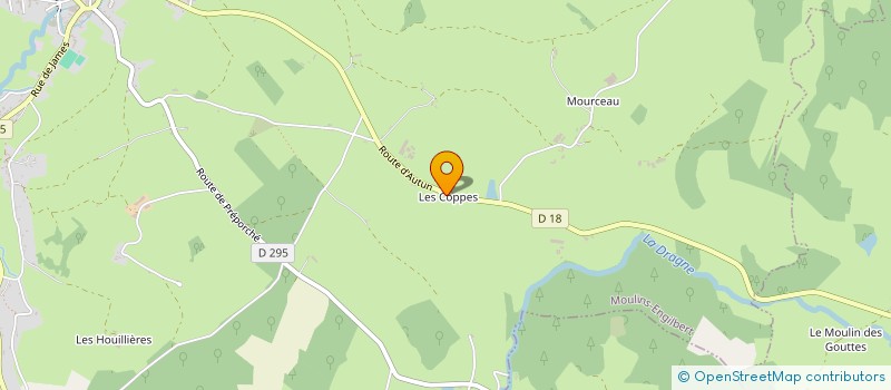 localisation de l'entreprise MONSIEUR ALEXANDRE GUETIERE  MOULINS-ENGILBERT