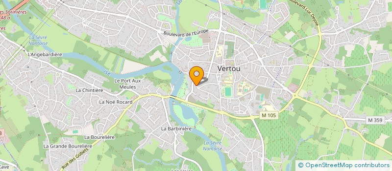 localisation de l'entreprise MONSIEUR ALEXANDRE GUIBAL à VERTOU