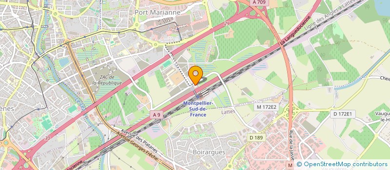 localisation de l'entreprise MONSIEUR ALEXANDRE GUICHARDAZ à MONTPELLIER