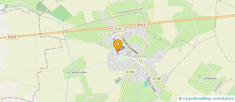 localisation de l'entreprise MONSIEUR ALEXANDRE GUIGOU  THIBERVILLE