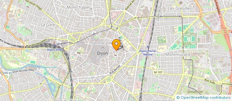 localisation de l'entreprise MONSIEUR ALEXANDRE GUILHEM à DIJON