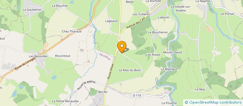localisation de l'entreprise MONSIEUR ALEXANDRE GUILLEMET à AIXE-SUR-VIENNE