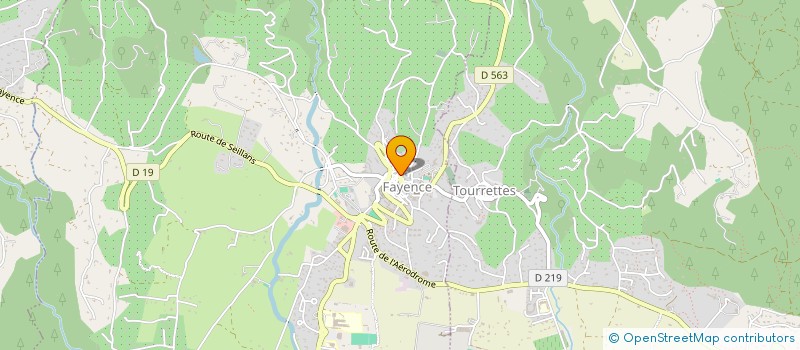 localisation de l'entreprise MONSIEUR ALEXANDRE GUILLOT-ULMANN  FAYENCE