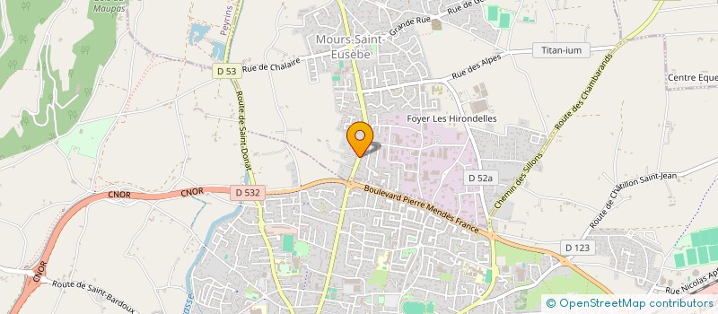 localisation de l'entreprise MONSIEUR ALEXANDRE GUILVARD à MOURS-SAINT-EUSEBE