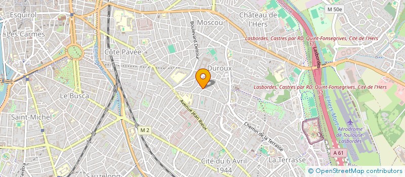 localisation de l'entreprise MONSIEUR ALEXANDRE GUINAND à TOULOUSE