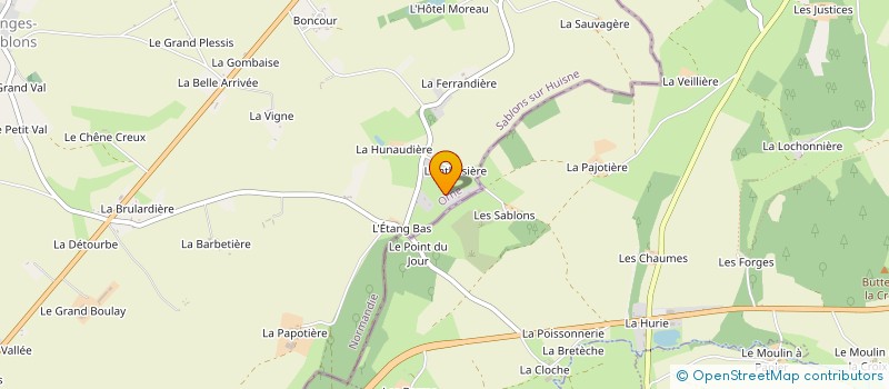 localisation de l'entreprise MONSIEUR ALEXANDRE GUINEDOT à SABLONS-SUR-HUISNE