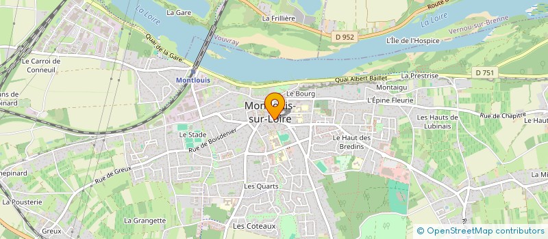 localisation de l'entreprise MONSIEUR ALEXANDRE GUIONNET  ATHEE-SUR-CHER