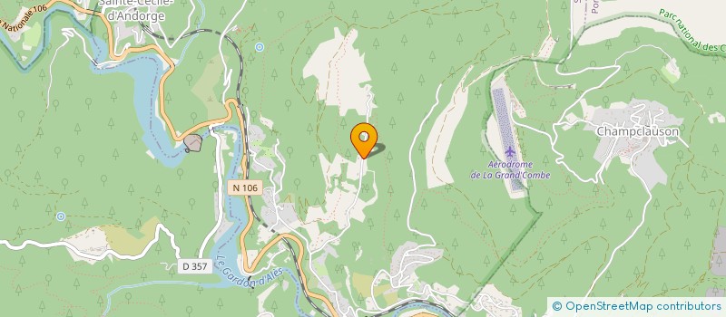 localisation de l'entreprise MONSIEUR ALEXANDRE GUITTONNY  SAINTE CECILE D'ANDORGE